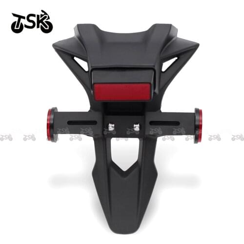 Rear Fender Mudguard Cover License Registration Plate Taillight Bracket for Suzuki GSX R1000 K7 2007 2008 Motorcycle Accessories