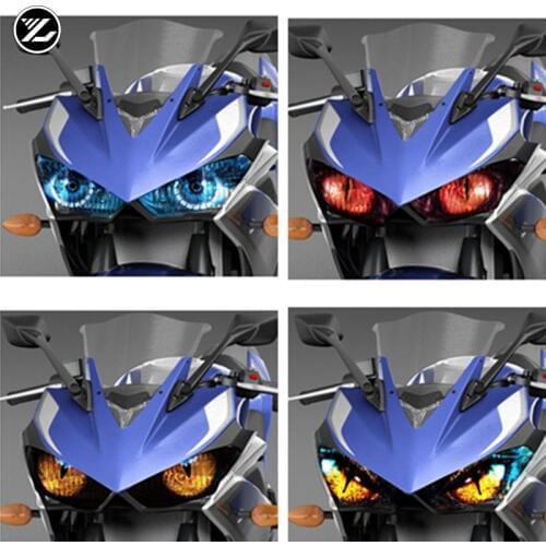Motorcycle headlight protection sticker Front Fairing Headlight Sticker Guard Sticker for yamaha YZF-R3 2015-2018 R25 R3