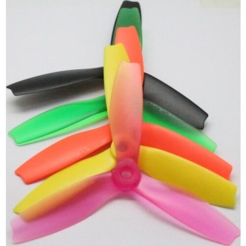6 Pairs 5040 V2 5 Inch 3-blade Propeller For RC Model Toys Quadcopter QAV-R QAV-X GEP-TX