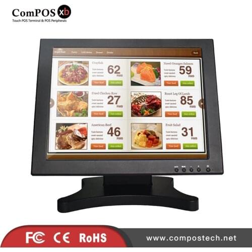 15 inch Desktop Touch screen LCD Monitor Manufacturer for tablet pos machine