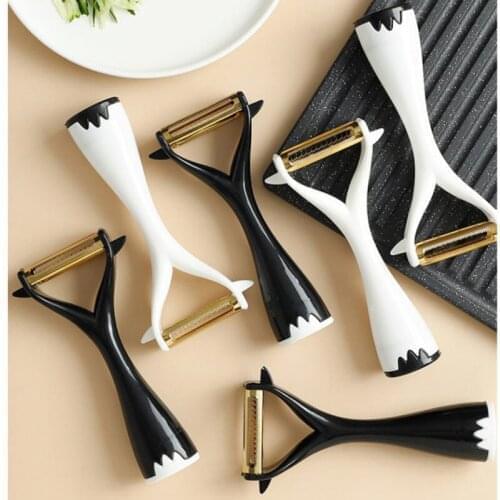 2PCS Vegetable Fruit Potato Portable Peeler Cutter Peeling 2 blades Cutter Zester Home Kitchen Tools Household Accessories