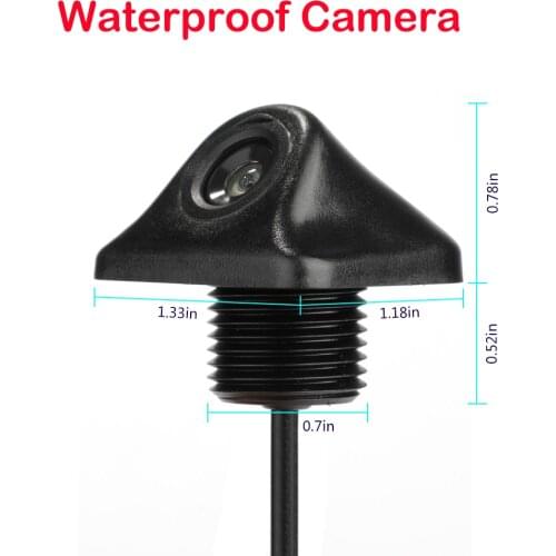 2021 new car Rear View Camera Universal Night Vision Backup Parking Reverse Camera Waterproof 170 Wide Angle HD Color Image