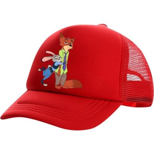 3.High Quality Brand Zootopia Washed Cotton Cap For Men Women Caps Baseball Caps Hat Outdoors Cap