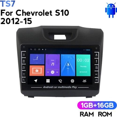 Car Audio Car Video Player Car Media Android Car Stereo Autoradio For Chevrolet S10 With IPS Screen Map SWC