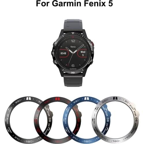 2 Styles Anti Scratch Cases for Garmin Fenix 5 Smart Watch Ring Bezel Styling Frame Fenix 5 Case Cover protector Ring Protection