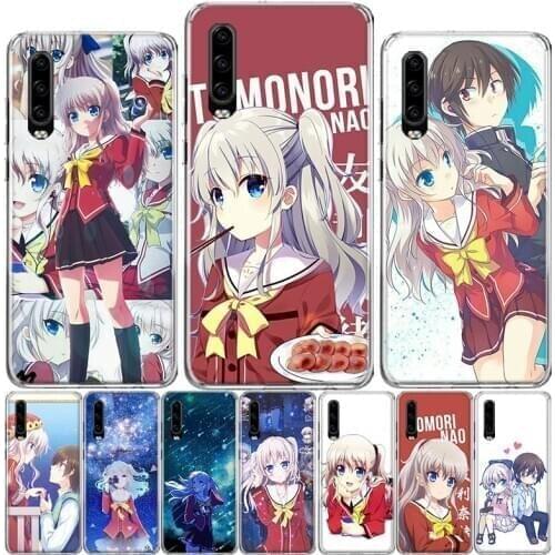Charlotte Anime Nao Tomori Phone Case For Huawei P40 P30 P20 P10 Mate 10 20 30 Lite Pro P Smart Z 2018 Plus 2019 Cover Shell Coq