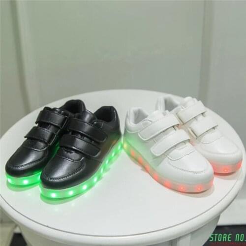 Children Luminous Shoe Boy Girls Sport Running Shoe Baby Glowing Lights Fashion Sneakers Toddler Little Kid LED Sneakers