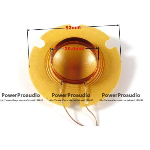 25.5mm diaphragm Tweeters loudspeaker speaker voice coil 8 Ohm