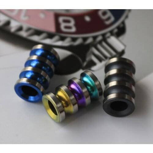 DIY Colorful Titanium Paracord Bead Long Titanium Alloy Knife Beads Umbrella Rope