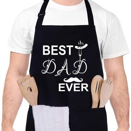 Best Dad Ever Apron daddy to be Father Birthday Fathers day Christmas new Year husband baby shower Holiday special gift present