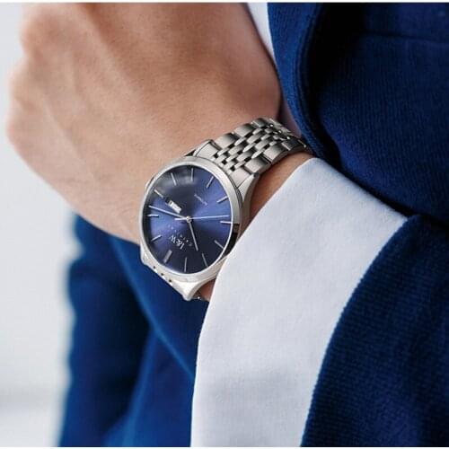 Carnival Brand Fashion Business Watch Man Luxury Mechanical Wristwatches Waterproof Calendar Automatic Clock Relogio Masculino