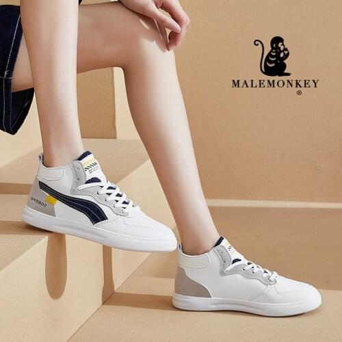 Platform Sneakers Casual High Top Women Shoes 2021 Autumn Fashion Outdoor Non-slip Comfortable Leisure Footwear Zapatos De Mujer