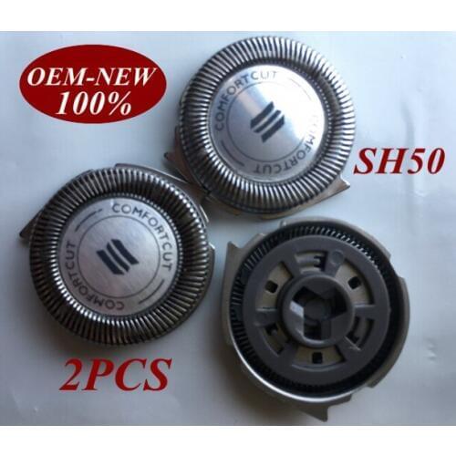 2Pcs SH50 Replacement head razor blade for philips shaver S5510 S5340 S5140 S5110 S5400 S9161 S5050 S7510 S5380 S5011 S5010