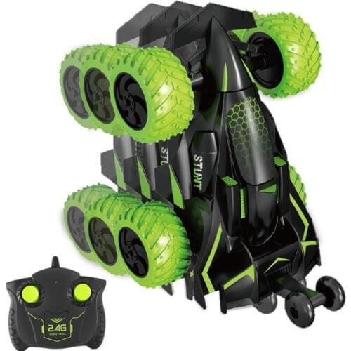360 Degree Rotating Stunt Car 2.4G Remote Control Car 90 Degree Standing Driving Drift Stunt Car RC Car Toys for children Gift
