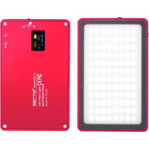 Mini 96 LED Video Light Bi-Color Portable Fill Light On Camera LED Photograph Lighting for Vlog video Live broadcast