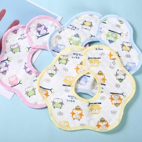 Burp Cloths Baby Feeding Bib Newborn Accessories Bibs Burp Cloths Cotton Waterproof Bandana Muslin Bibs baberos bebe algodon