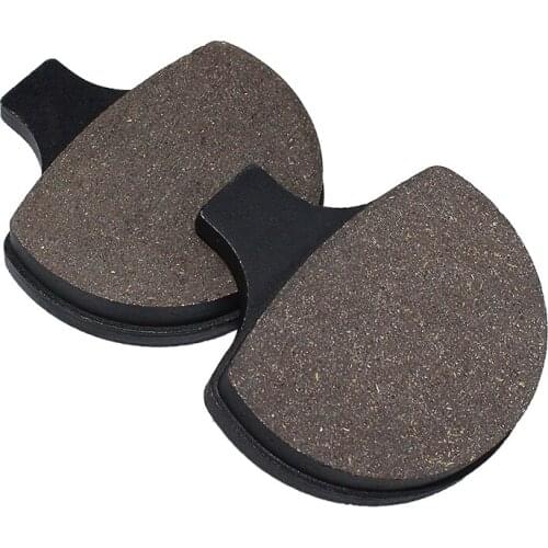 Yerbay Motorcycle Front Brake Pads for Harley Davidson FXD FXDL FXDWG FXR FXRS FXRT FXRD FXLR 1984 1985 1986 1987 1988 1989-1999