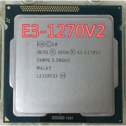 Intel Xeon Processor E3-1270 V2 e3-1270 V2 E3 1270 V2 Quad-Core Processor LGA1155 Desktop CPU