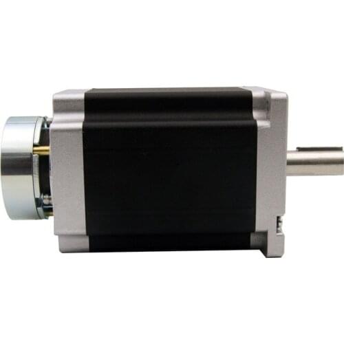 NEMA42 size 110mm Stepper motors with brake 110HSB150A46519 motor torque 21N.m(3000oz-in) shaft diameter 19mm