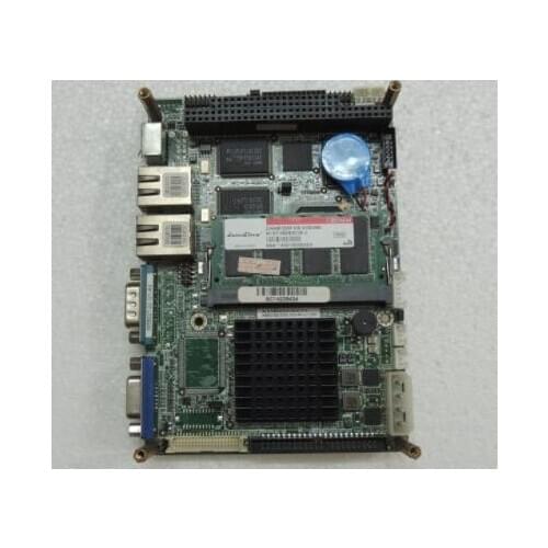 WAFER-LX-800-R12-BJWD embedded industrial motherboard with original memory CF card