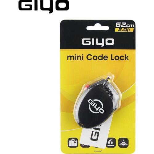 GIYO L-01 Bicycle Cable Lock 3-digit Code Safe Wire-Lock Trunk Knapsack Satchel MTB Bike Password Locks