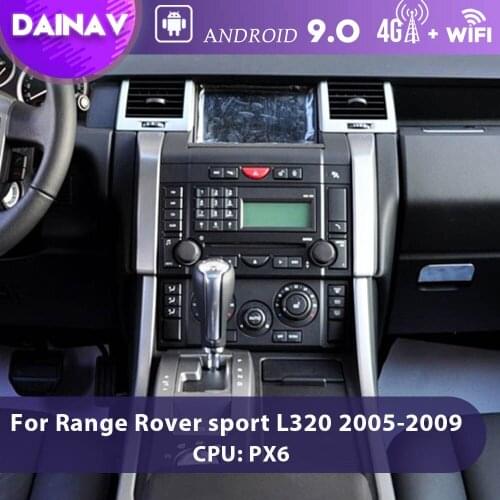 12.1" Android Car Radio For Land Range Rover Sport L320 2005 2006 2007 2008 2009 Car Multimedia Stereo GPS Navigation Player