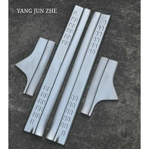 2012 2015 2017 for Ford Focus MK3 3 Scuff Plate Door Sill Cover Welcome Pedal Trim Stainless Steel Car-Styling Accessories