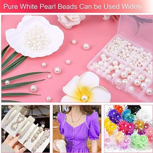 470x Round Beads for Crafts! Craft 4mm 6mm 8mm 10mm 12mm DIY Choker Making