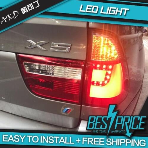 AKD Car Styling for BMW X5 LED Tail Light 1998-2006 E53 Tail Lamp LED Rear Lamp DRL Signal Brake Reverse auto Accessories