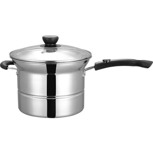 Pasta Pot Cooking Noodle Pot Stainless Steel Soup Pan Steamer Fryer Pasta Home Induction Cooker