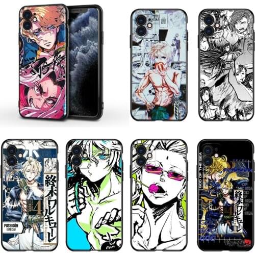 Anime Record Agnarok For Apple iPhone 13 12 11 Mini XS XR X Pro MAX SE 2020 8 7 6 5 5S Plus Black Silicone Phone Case