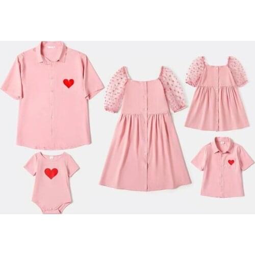 HI＆JUBER T-shirts For Dad And Son For A Photo Shoot