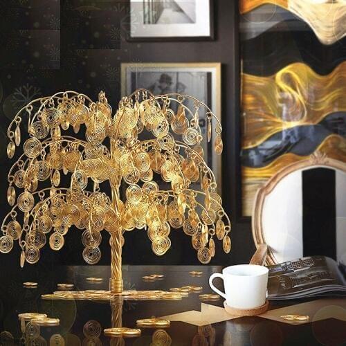 Chinese Lucky Tree Home Decorations Living Room Shop Checkout Cash Cow Tree Rich Tree Ornaments Room Decoration Accessories