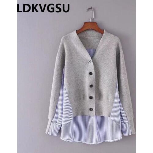 Женские трикотажные кардиганы LDKVGSU China At AliExpress