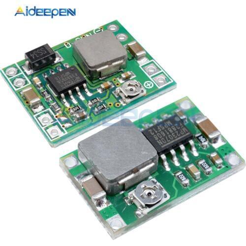 1Pcs Mini DC-DC 3A Step Down Buck Board Module DC 7V-28V to 5V/DC 4.75V-23V to 1V-17V Adjustable Converter Replace LM2596