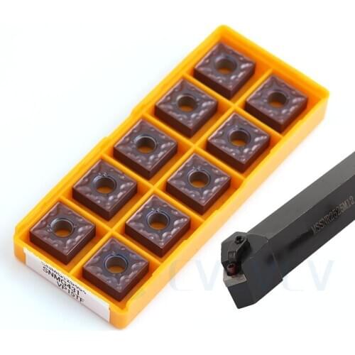 MSSNR1616H12 MSSNL1616 MSSNR2020K12 MSSNL2020 MSSNR2525M12 External Turning Tool Holder SNMG Carbide Inserts CNC Lathe Tool Set
