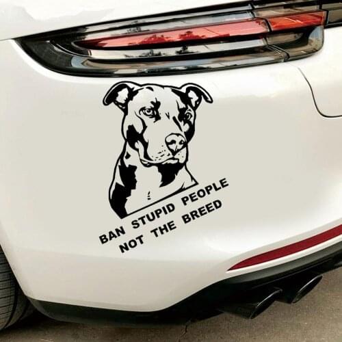 Ban Stupid People Not Breed Auto Car Styling Sticker Body Window Decal