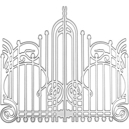 New Gate Metal Cutting Dies Stencil Scrapbooking DIY Album Stamp Paper Card Embossing Decor