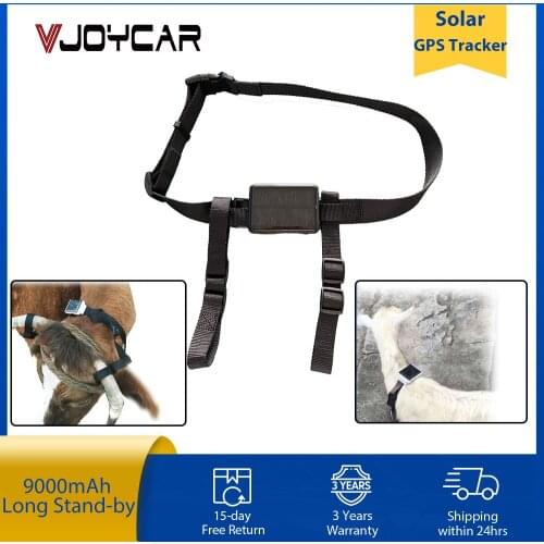 Cow Sheep GPS Tracker 3G 2G 4G Big Battery Power Solar Panel Collar For Cattle Horse Camel Big Hunting Dog Big Animal Rastreador