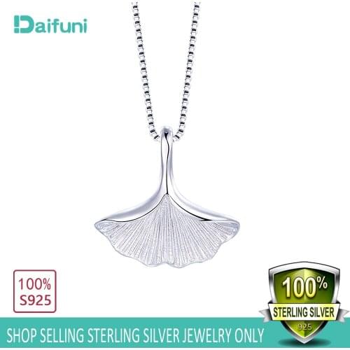 100% 925 Sterling Silver Pendant Necklace Charming Woman MIni Silver Jewelry With Box Chain Fine Chain Dancing Lovers Gift