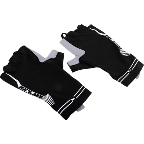 Cycling Gloves Men Women Mountain Bike Work Out Gel Pad Half Finger Glove Green Red Black Blue