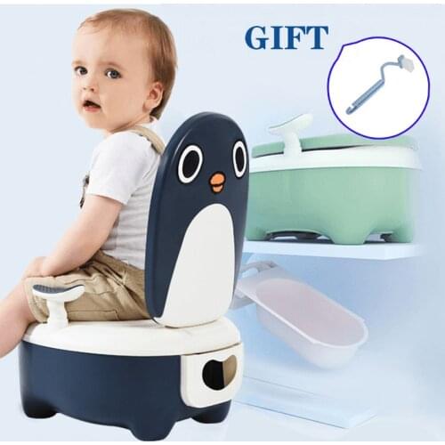 Portable Baby Pot Toilet Children’s Potty Training Seat Cartoon Comfortable Pots Child Bebe Potty Training Kids WC Toilette