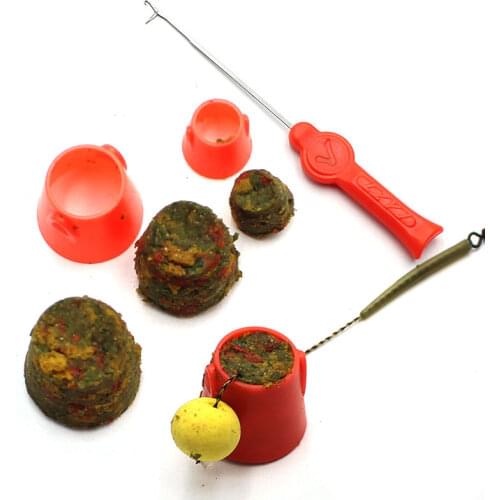 Carp Fishing Accessories For Carp Method Feeder Fishing Bait Needle Carp Tool Pellet Cone Holder Rocket Carp Tackle Equipment