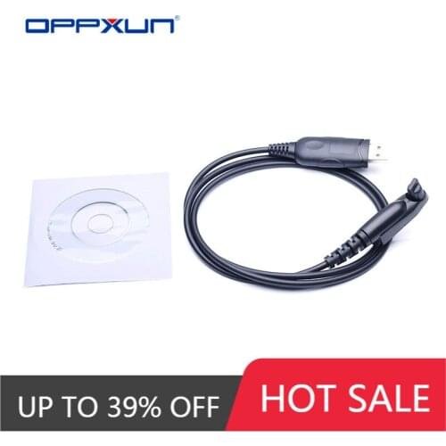 OPPXUN USB Programming Cable for Motorola GP344, GP344R, GP366R, GP388, GP388R, GP644, GP688, GP628 Plus, GP638 Plus, GP328plus