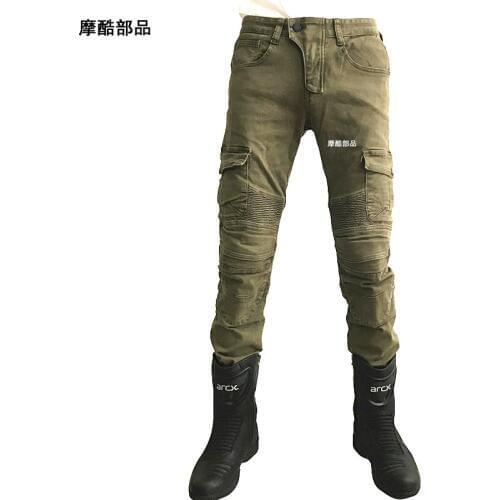 Strength speed - CE gear - updated version with protection climbing-inspired cut pants motorcycle racing trousers