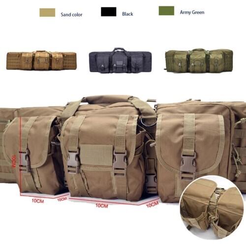 Military Backpack Air Gun Hunting Shooting Rifle Bag Large Capacity 142cm136 Tactical Bag 3 Colors Rifle Bag