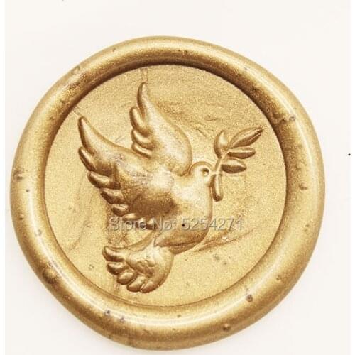 3D Dove Wax Seal Stamp