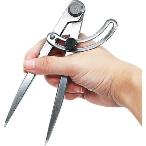 HHO-Leather Craft Making Rotating Tool Wing Divider Spacing Compasses Edge Creaser Furniture DIY Home Sewing Handmade Tool