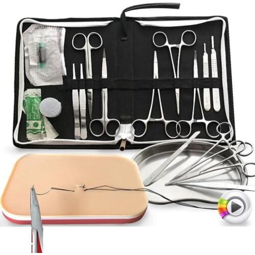 8/12/15/20pcs/set 14cm Surgical suture tools, operation training instrument tool kit for Medical/science/Students