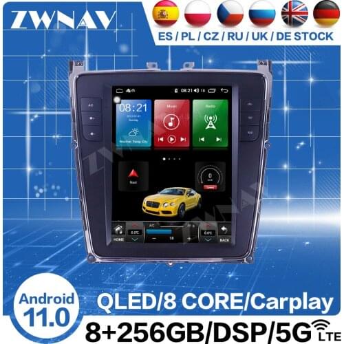 6+128 Android 10 For Bentley 2012-2019 Stereo Multimedia Player GPS Navigation Auto Audio Radio Head Unit